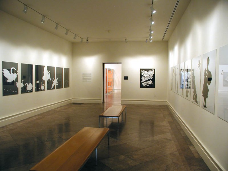 Installation view of Kara Walker: The Emancipation Approximation
