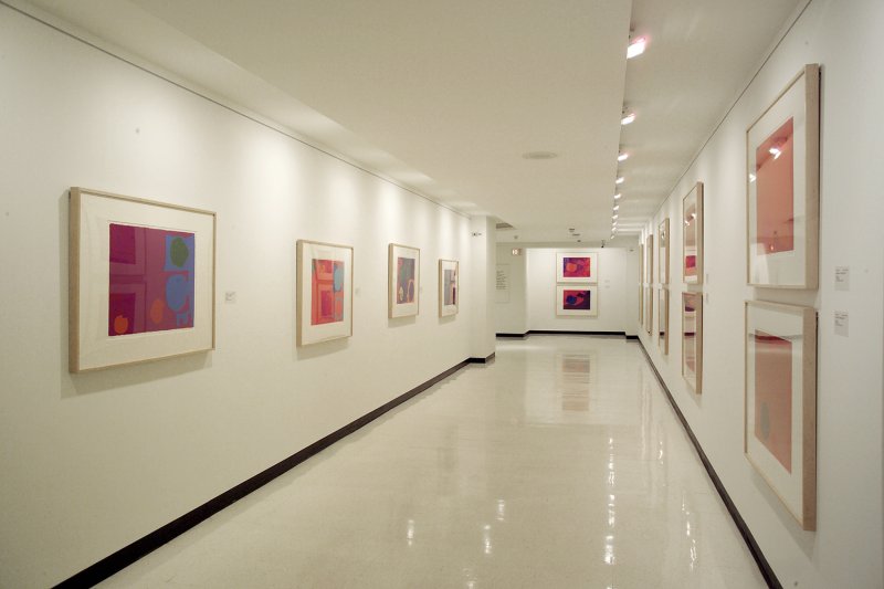 Installation view of English Prints from the Collection