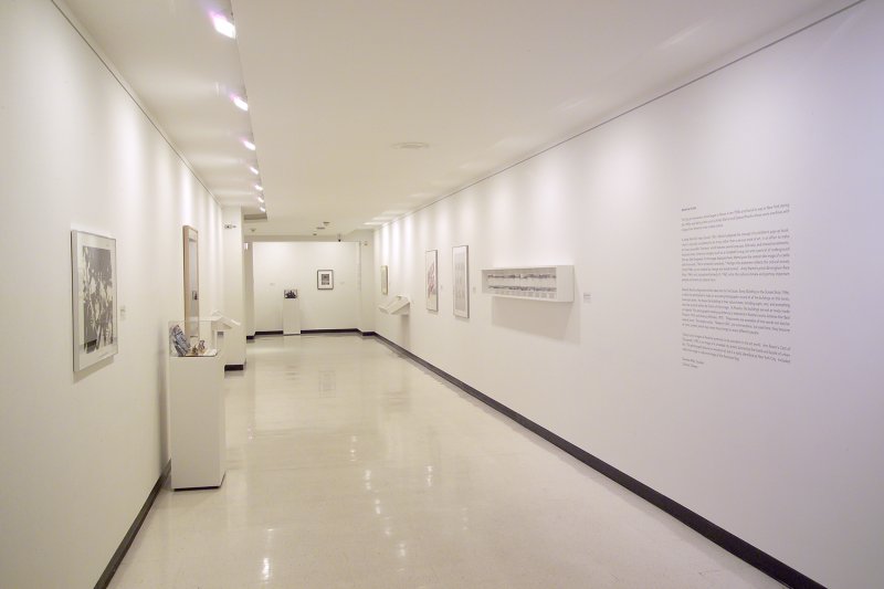 Installation view of Cover to Cover: Works and Words at the Albright-Knox Art Gallery