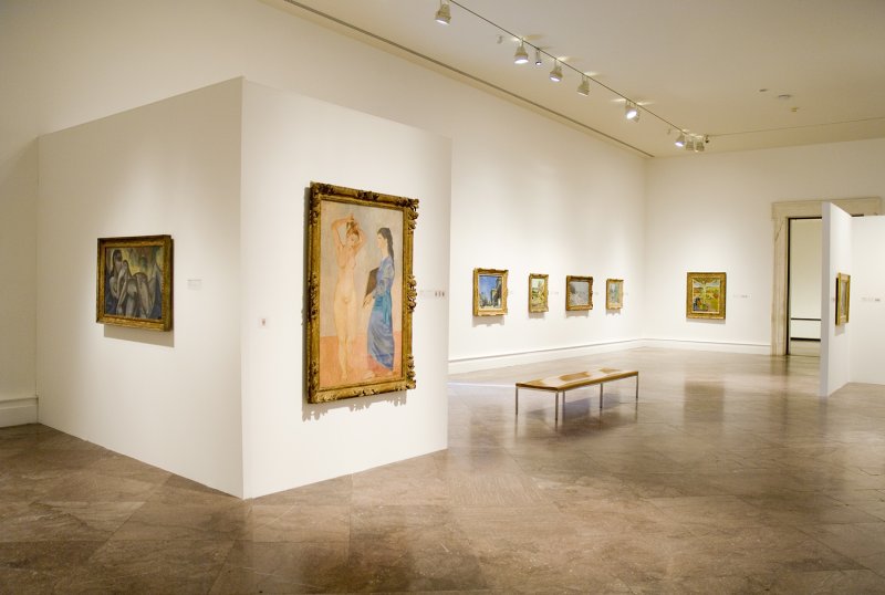 Installation view of On View: Stellar Works from the Collection