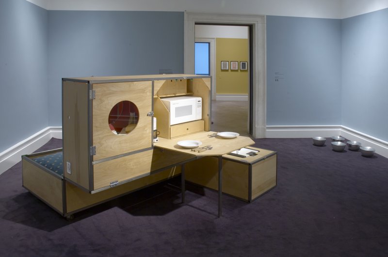 Installation view of Andrea Zittel: Critical Space