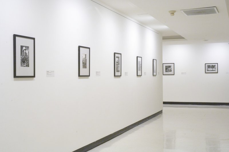 Installation view of Ken Heyman: Pop Portraits