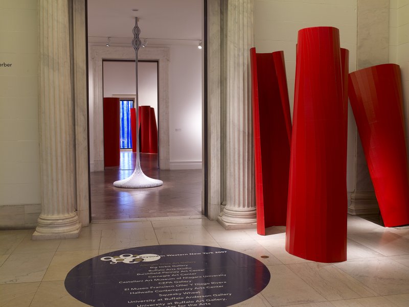 Installation view of Beyond/In Western New York 2007