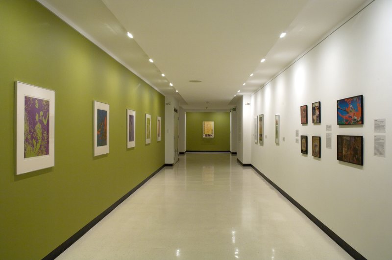 Installation view of Strange Brew: The 1960s