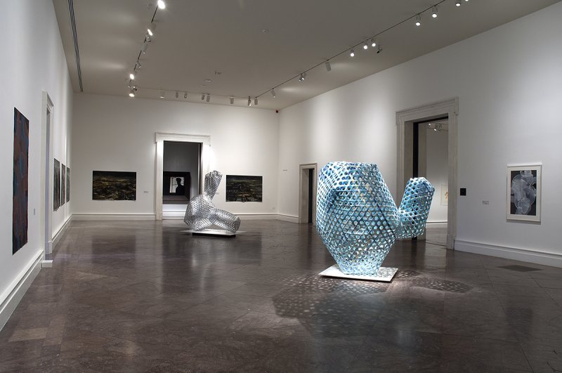Installation view of Beyond/In Western New York 2010: Alternating Currents
