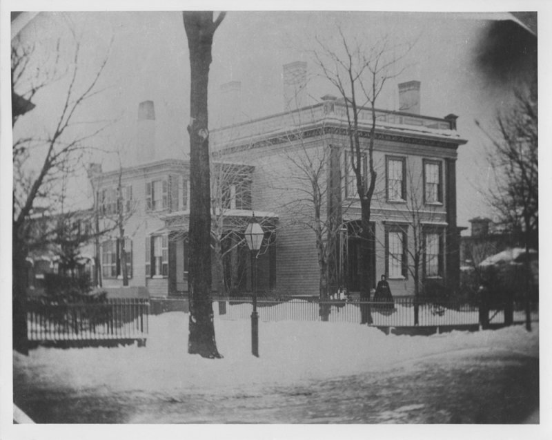 Orlando Allen House (Image courtesy of the Albright-Knox Art Gallery Digital Assets Collection and Archives)