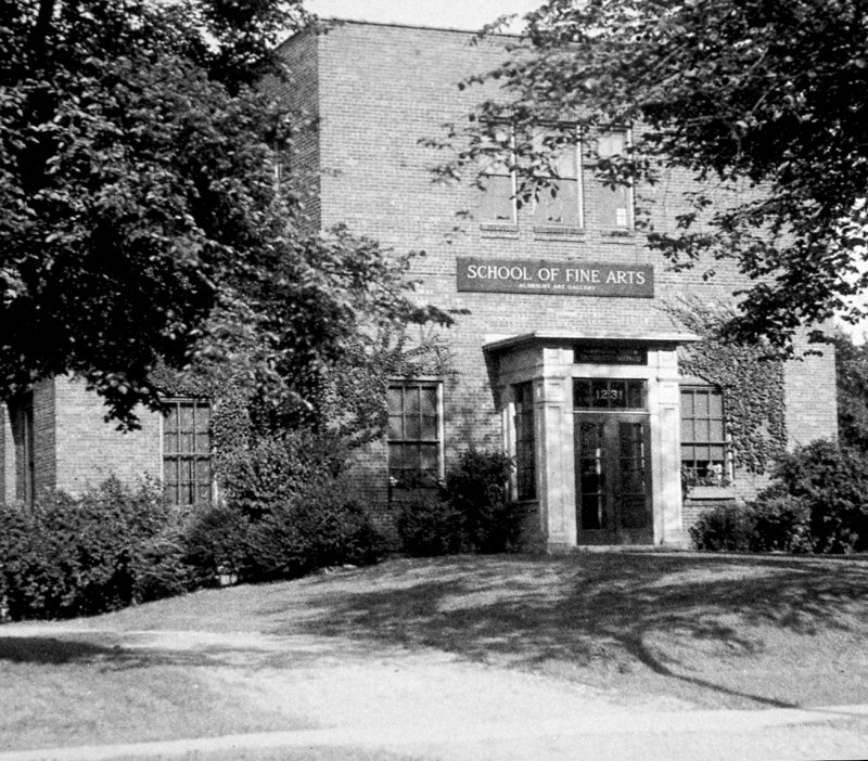 Albright Art School (Image courtesy of the Albright-Knox Art Gallery Digital Assets Collection and Archives)