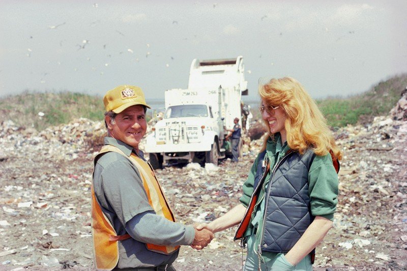 Mierle Laderman Ukeles's Touch Sanitation Performance: Fresh Kills Landfill, 1977–80