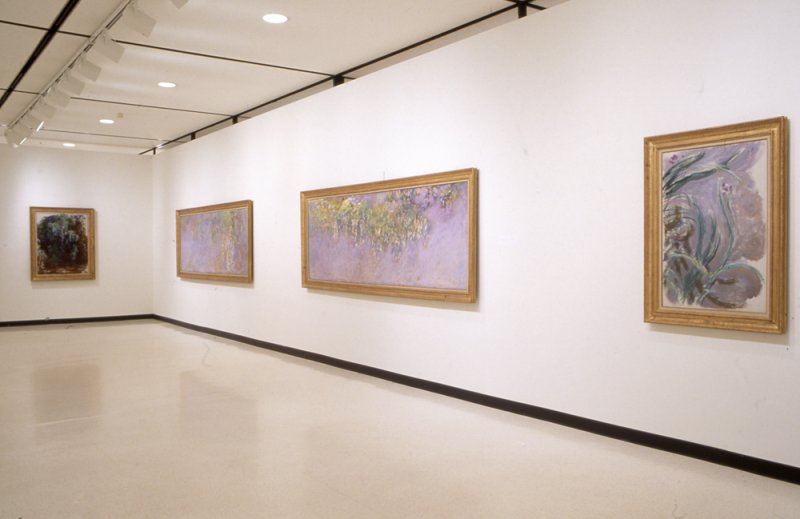 Installation view of Monet at Giverny. All photographs by Tom Loonan.