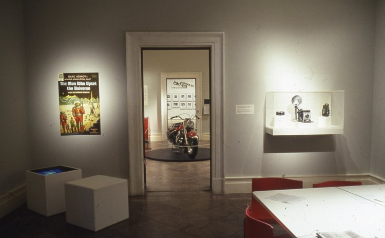 Installation view of The Material Fifties