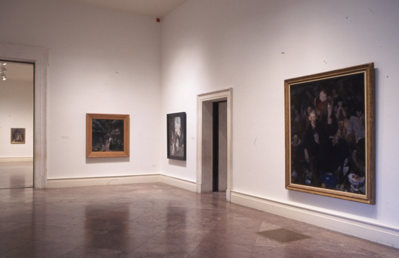 Installation view of Edwin Dickinson: Dreams and Realities