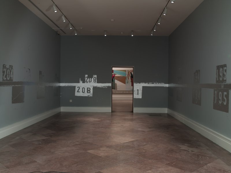 Installation view of Ingrid Calame: Step on a Crack . . .