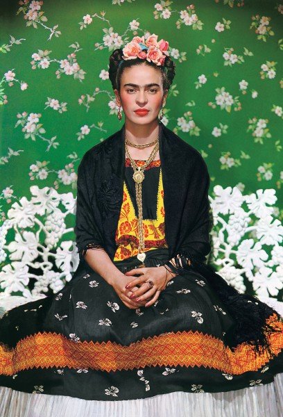 Nickolas Muray's Frida on White Bench, New York, 1939.