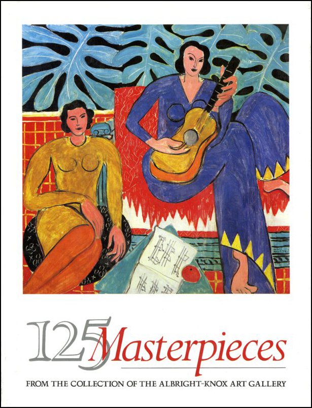 Cover of 125 Masterpieces from the Collection of the Albright-Knox Art Gallery