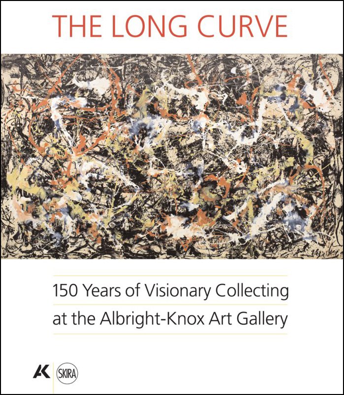 Cover of The Long Curve: 150 Years of Visionary Collecting at the Albright-Knox Art Gallery