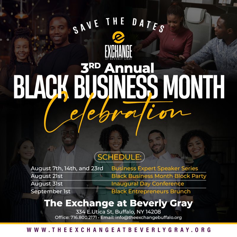 Black Business Month graphic