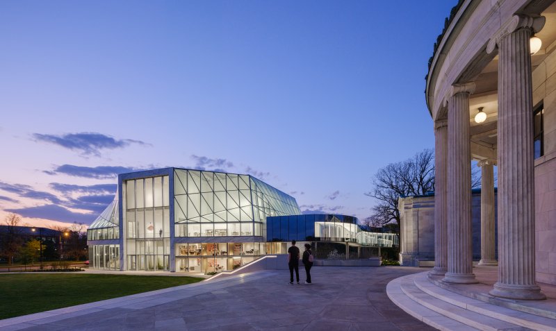 Buffalo AKG campus at dusk