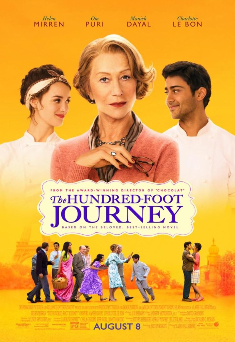 "Hundred Foot Journey" movie poster