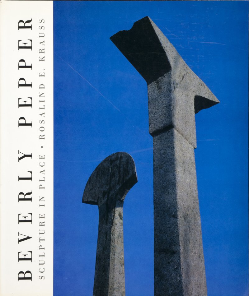 Cover of the book "Beverly Pepper: Sculpture in Place"