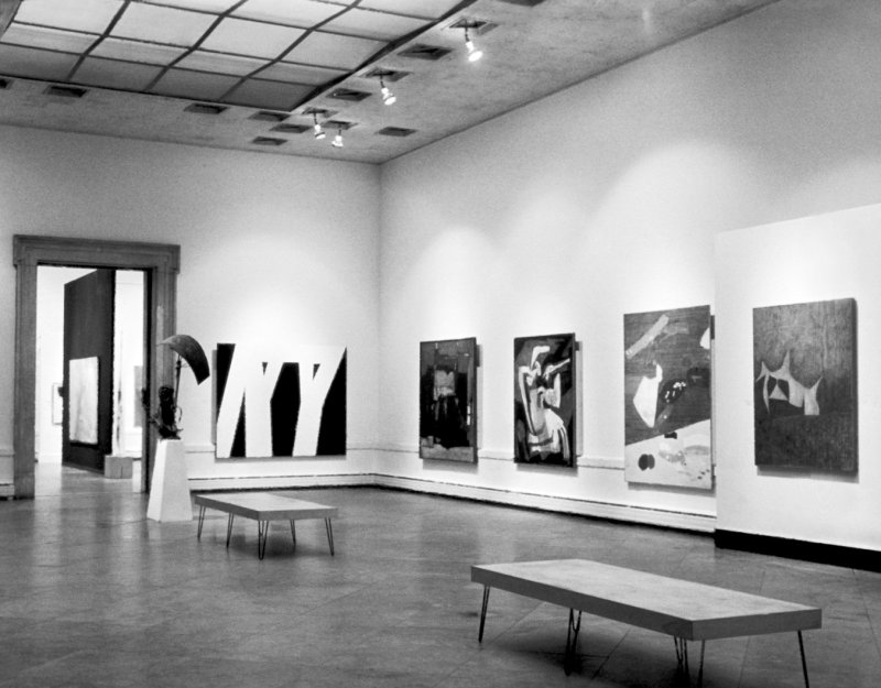 Installation view of Selections from the Seymour H. Knox Collection of Contemporary Arts and Recent Gifts