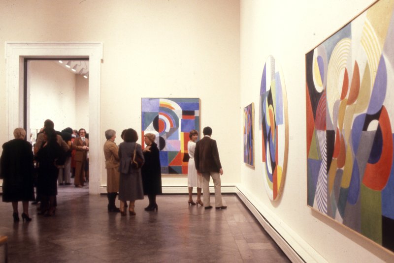 Guests at the Members' Preview of Sonia Delaunay: A Retrospective