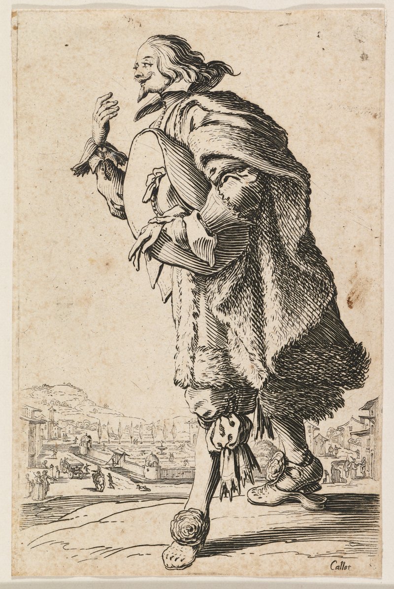 Jacques Callot (French, 1592–1635). Costume Plate, not dated.