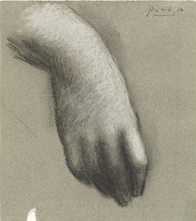 Pablo Picasso's Hand, ca. 1923