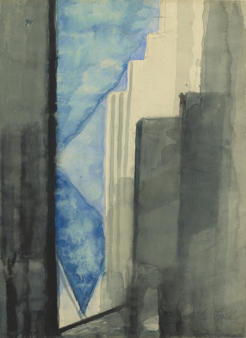 Joseph Stella's Skyscrapers, ca. 1920.
