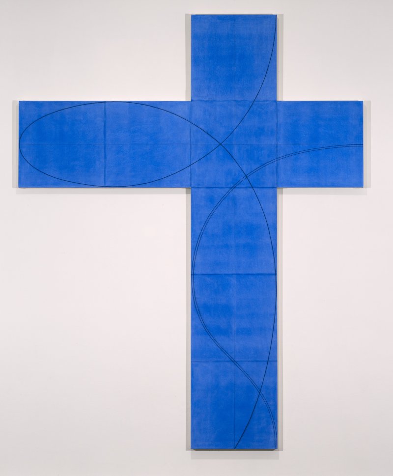 Robert Mangold's Column Structure XXII, 2008