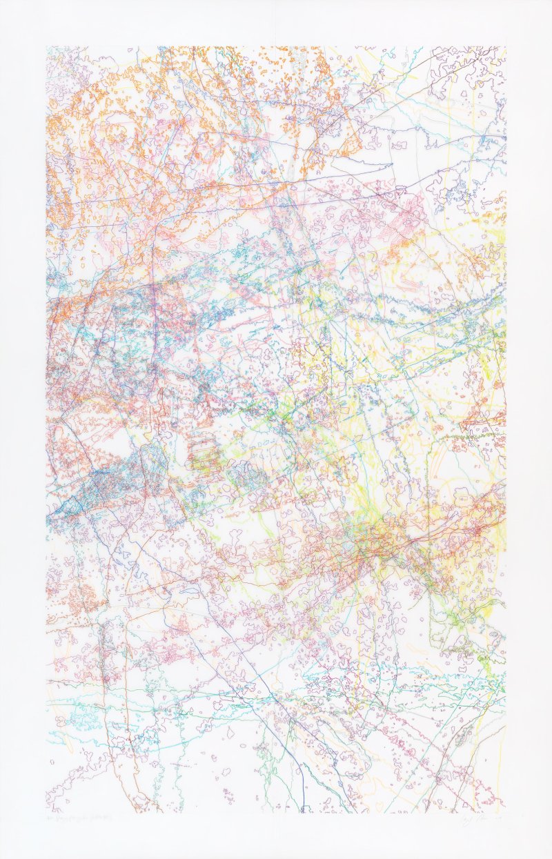 #313 Drawing (Tracings from Buffalo, NY)