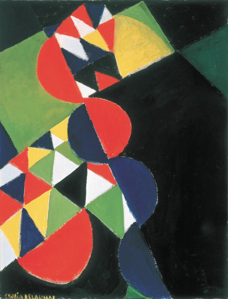 Sonia Delaunay's Colored Rhythm, 1958