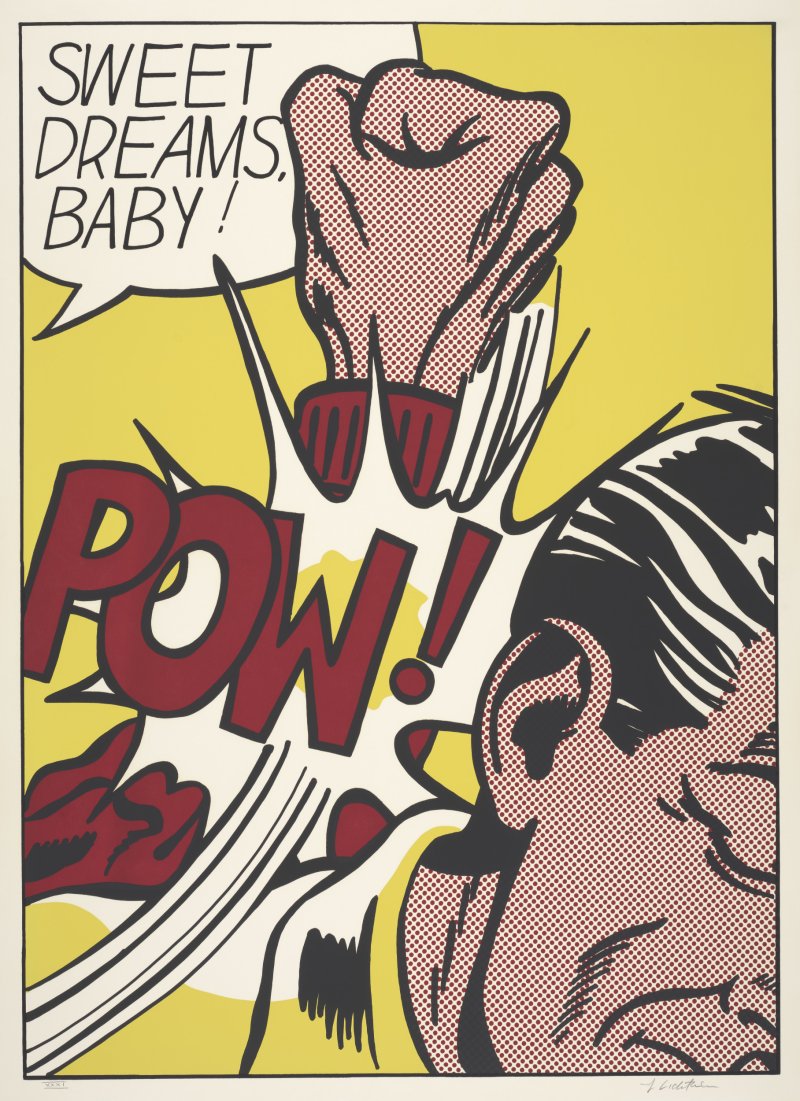 Roy Lichtenstein's Sweet Dreams, Baby! from the portfolio “11 Pop Artists, Vol. III,” 1965
