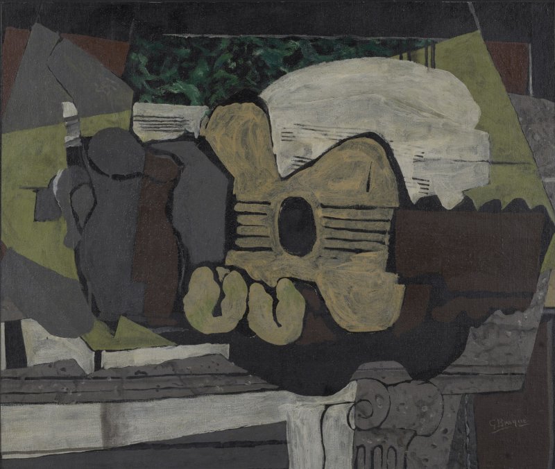 Georges Braque's Still Life on a Mantelpiece, ca. 1923