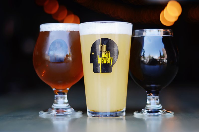 Beers from Thin Man Brewery