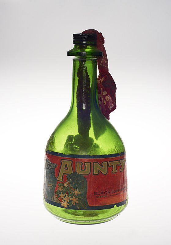 Betye Saar's Liberation of Aunt Jemima: Cocktail, 1973