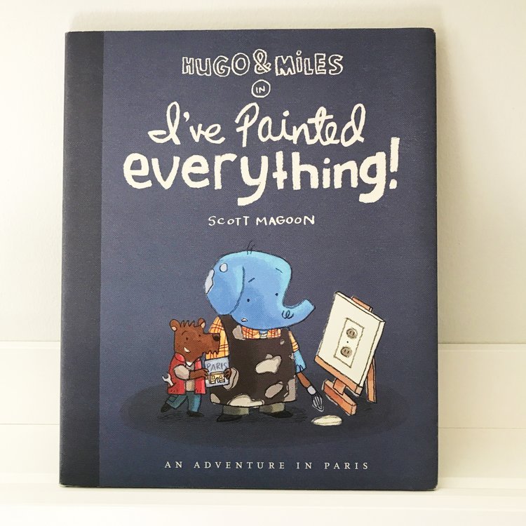 Hugo and Miles in I've Painted Everything