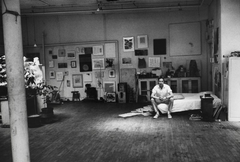 Robert Rauschenberg, New York by Alexander Liberman.
