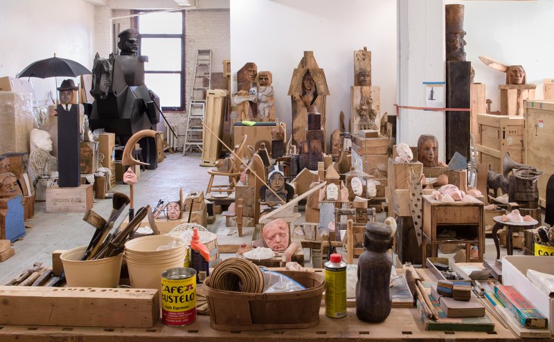 Marisol’s New York studio