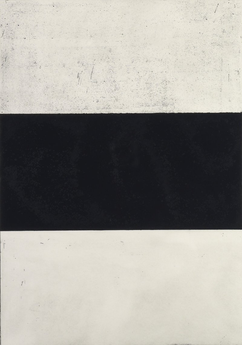 Untitled from the portfolio Five Plates, 1973-1974 by Brice Marden