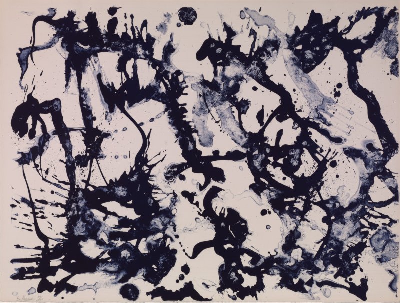 The Primary Series: Blue Stone by Lee Krasner