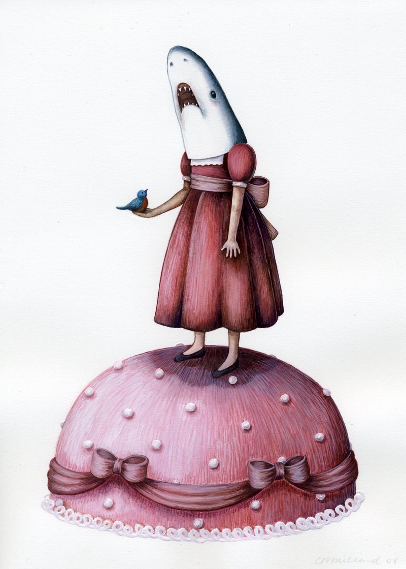 Casey Riordan Millard's Pink Cake Topper, 2007
