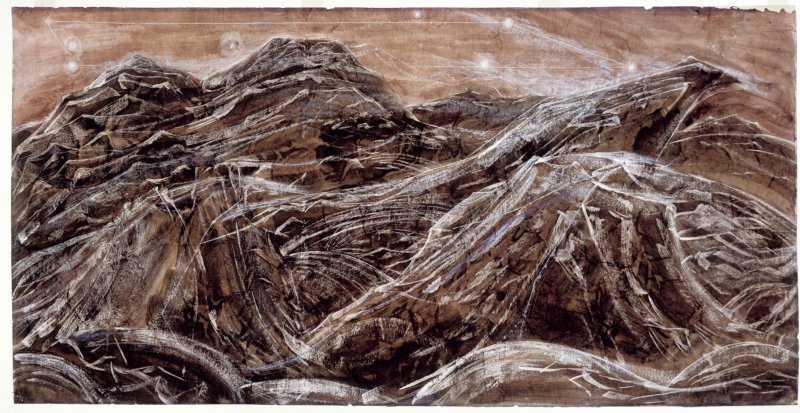 Black Waves by Morris Graves