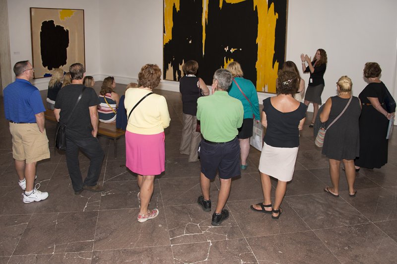 Guests on a tour