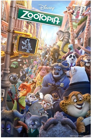 Poster for Zootopia