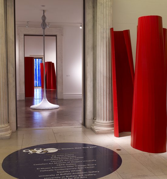 Installation view of Beyond/In Western New York 2007