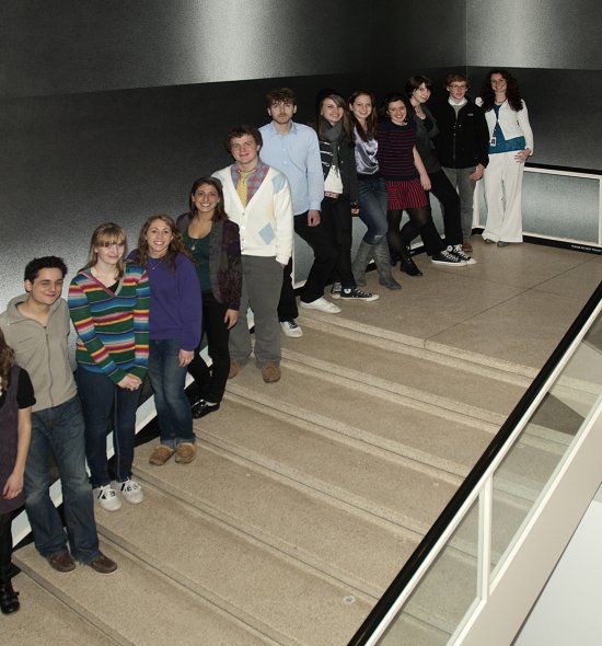 Group photo of the 2011 Future Curators