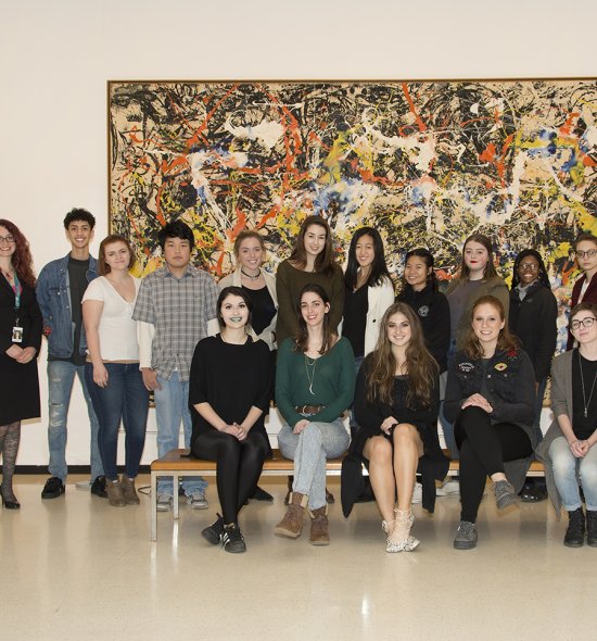 Group photo of the 2017 Future Curators