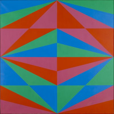 max bill 幾何学模様 シルクスクリーン Family Activity Inspired by Max Bill's Field of 32 Parts in 4