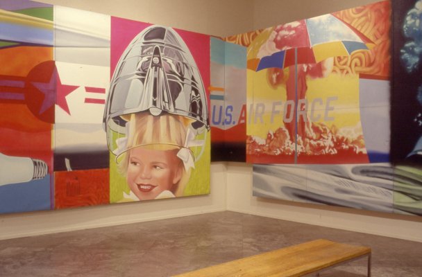 James Rosenquist 展 “Paintings 1961–1985” Throwback Thursday: James Rosenquist: Paintings, 1961–1985 in 1986