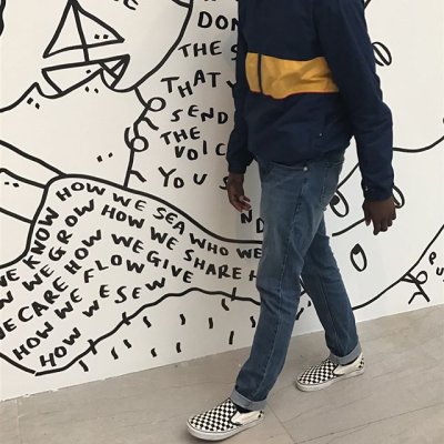 A$AP Rocky in Vans with Yellow Laces